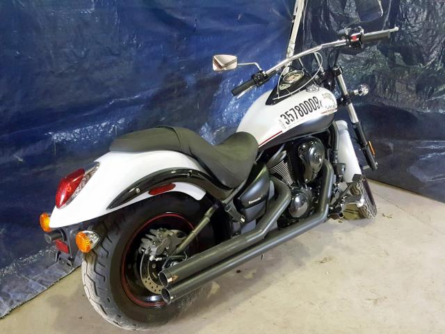 JKAVN2C14DA054998 - 2013 KAWASAKI VN900 C WHITE photo 4