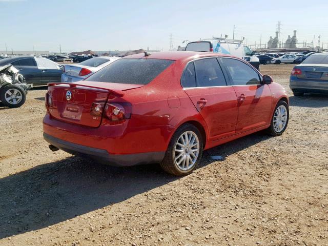 3VWRJ71K79M037289 - 2009 VOLKSWAGEN JETTA WOLF RED photo 4