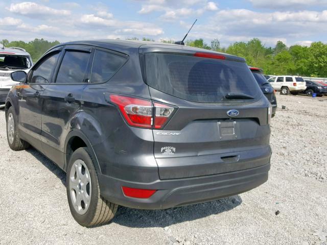 1FMCU0F78HUA09342 - 2017 FORD ESCAPE S GRAY photo 3