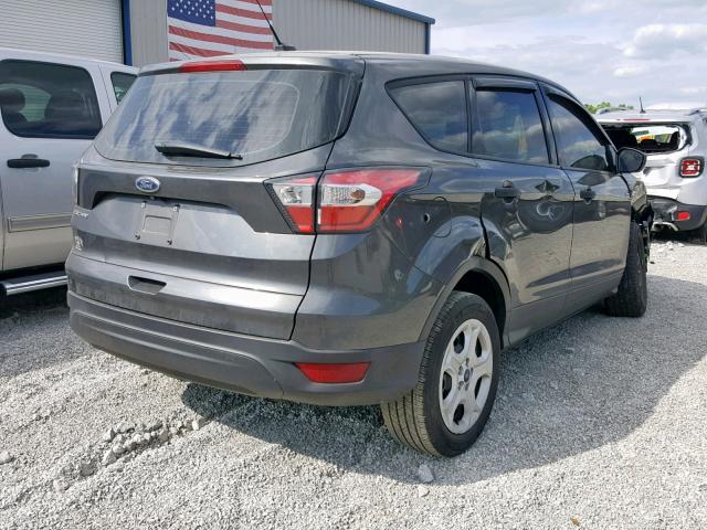 1FMCU0F78HUA09342 - 2017 FORD ESCAPE S GRAY photo 4