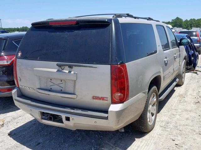 1GKFK16357R200975 - 2007 GMC YUKON XL K GRAY photo 4