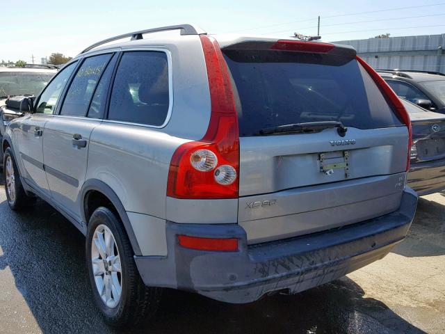 YV1CZ911251152792 - 2005 VOLVO XC90 T6 GREEN photo 3