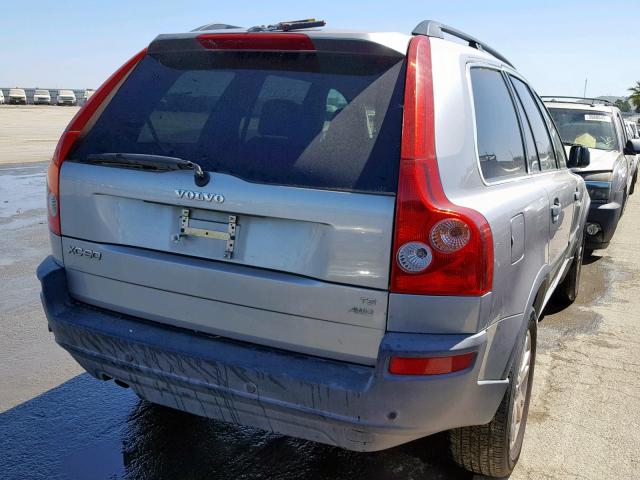 YV1CZ911251152792 - 2005 VOLVO XC90 T6 GREEN photo 4