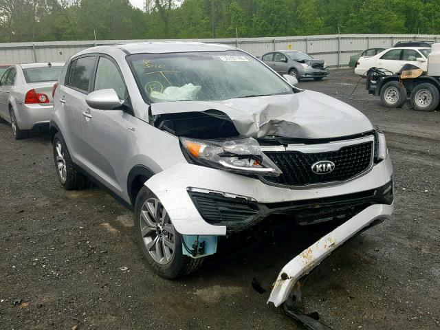 KNDPBCAC9G7859754 - 2016 KIA SPORTAGE L SILVER photo 1