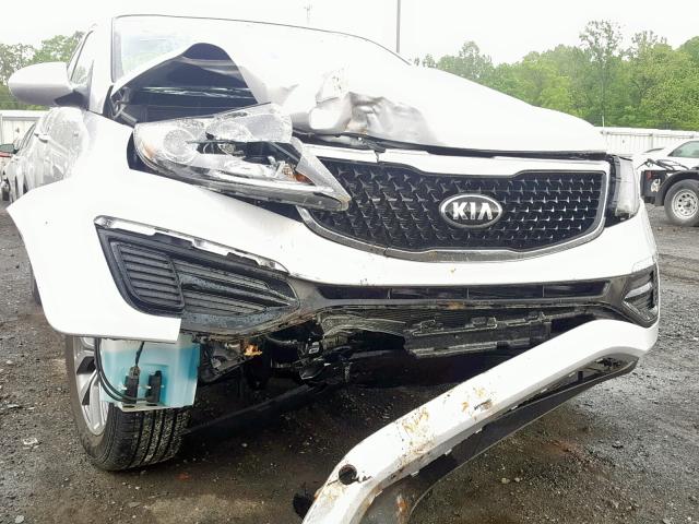 KNDPBCAC9G7859754 - 2016 KIA SPORTAGE L SILVER photo 9