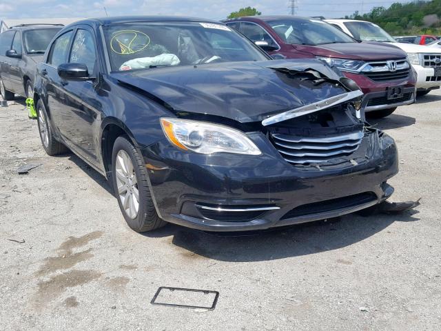 1C3BC1FB7BN512783 - 2011 CHRYSLER 200 TOURIN BLACK photo 1