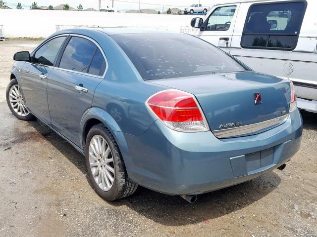 1G8ZX57709F175291 - 2009 SATURN AURA XR GREEN photo 3