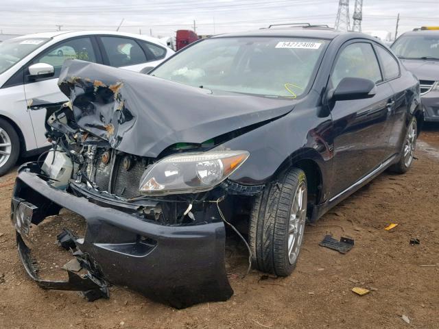 JTKDE177X60095809 - 2006 TOYOTA SCION TC შავი ფოტო 2