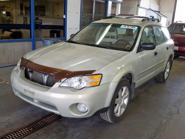 4S4BP61C176307602 - 2007 SUBARU LEGACY OUT GOLD photo 2