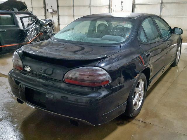 1G2WP52K51F233392 - 2001 PONTIAC GRAND PRIX BLACK photo 4