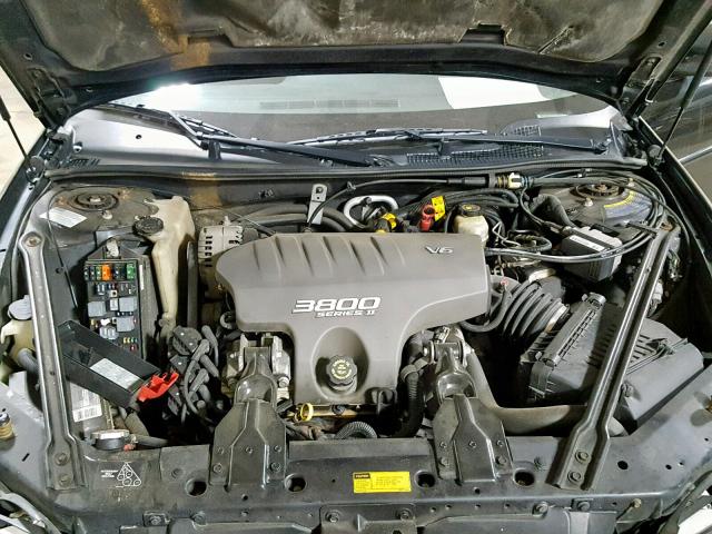 1G2WP52K51F233392 - 2001 PONTIAC GRAND PRIX BLACK photo 7