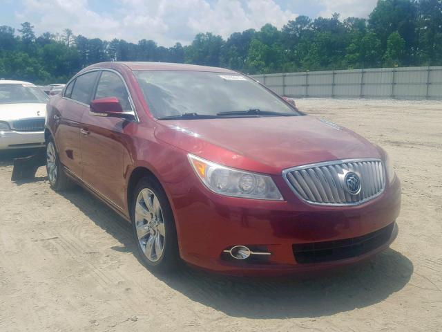 1G4GC5EG8AF157973 - 2010 BUICK LACROSSE C BURGUNDY photo 1