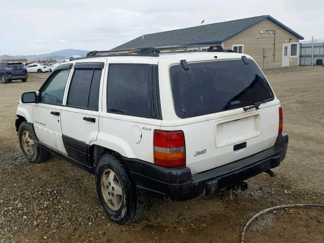 1J4GZ58S2VC642761 - 1997 JEEP GRAND CHER WHITE photo 3