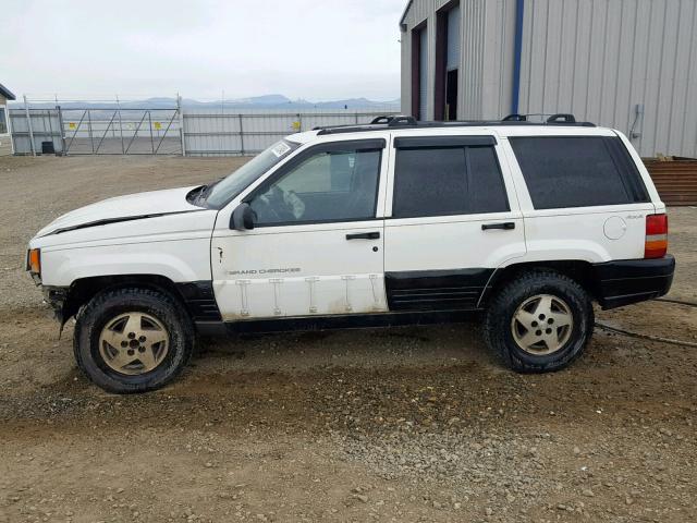 1J4GZ58S2VC642761 - 1997 JEEP GRAND CHER WHITE photo 9