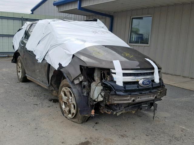 2FMDK4JC2BBA67076 - 2011 FORD EDGE SEL GRAY photo 1