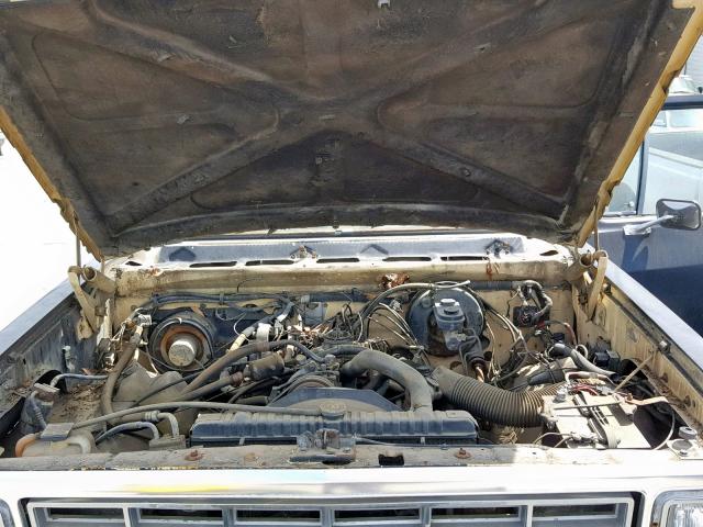 1B4GW12TXFS693115 - 1985 DODGE RAMCHARGER BLACK photo 7