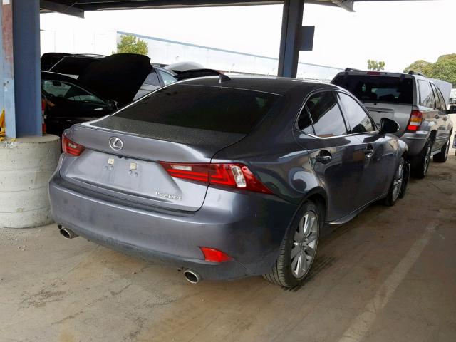 JTHBA1D21G5035438 - 2016 LEXUS IS 200T GRAY photo 4