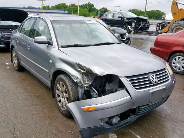 WVWPD63B42P229312 - 2002 VOLKSWAGEN PASSAT GLS GRAY photo 1