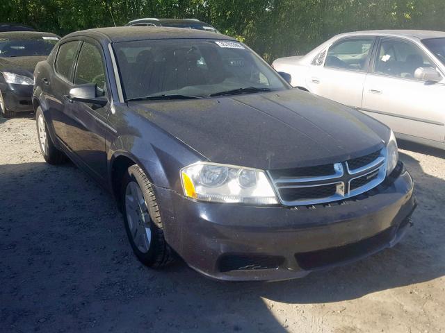 1B3BD4FBXBN548558 - 2011 DODGE AVENGER EX BLUE photo 1