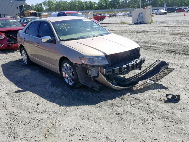 3LNHM26T18R656672 - 2008 LINCOLN MKZ GOLD photo 1