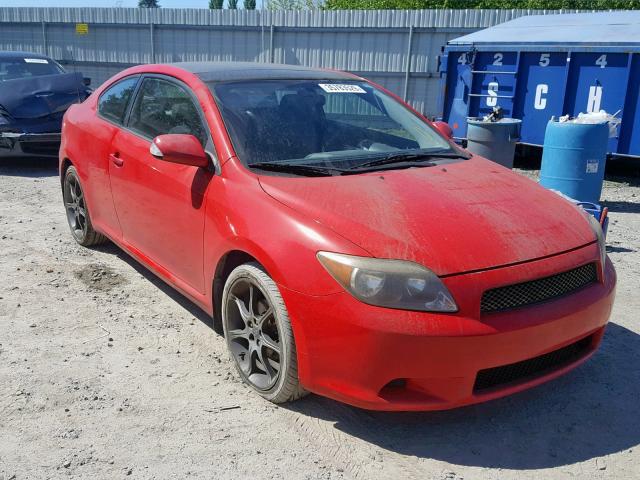 JTKDE177750052611 - 2005 TOYOTA SCION TC RED photo 1