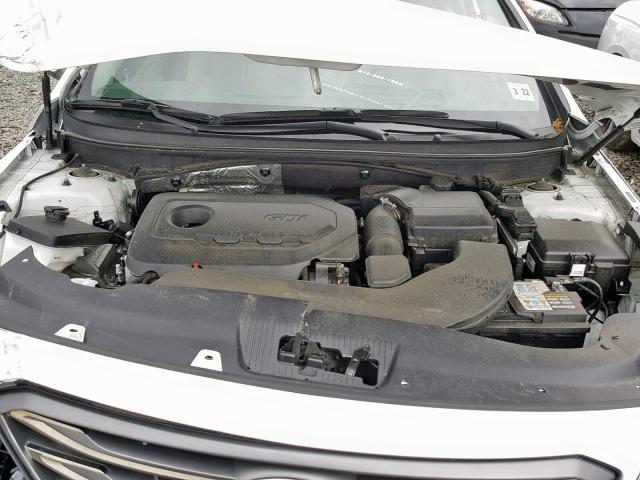 5NPE34AF6HH539762 - 2017 HYUNDAI SONATA SPO WHITE photo 7