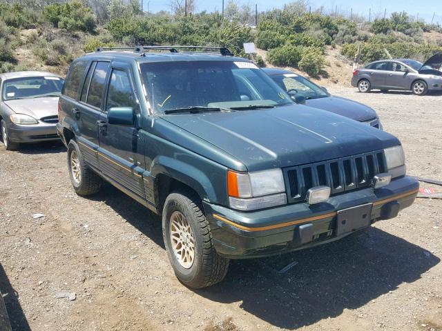 1J4GZ78Y0RC155113 - 1994 JEEP GRAND CHER GREEN photo 1