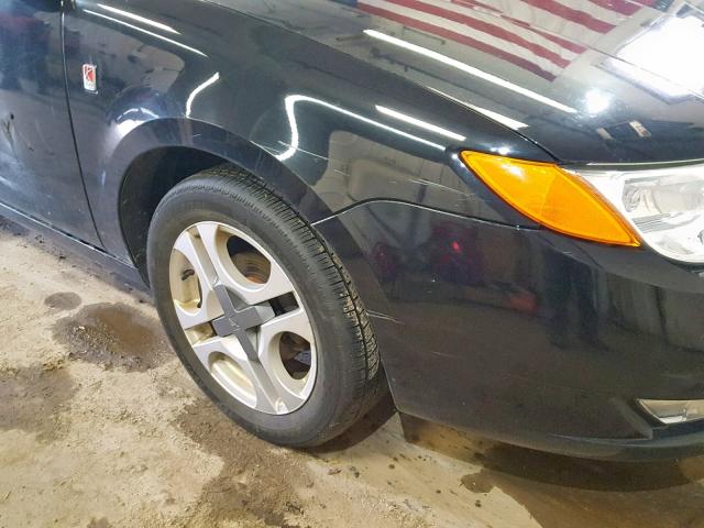 1G8AW12F34Z140694 - 2004 SATURN ION LEVEL BLACK photo 9