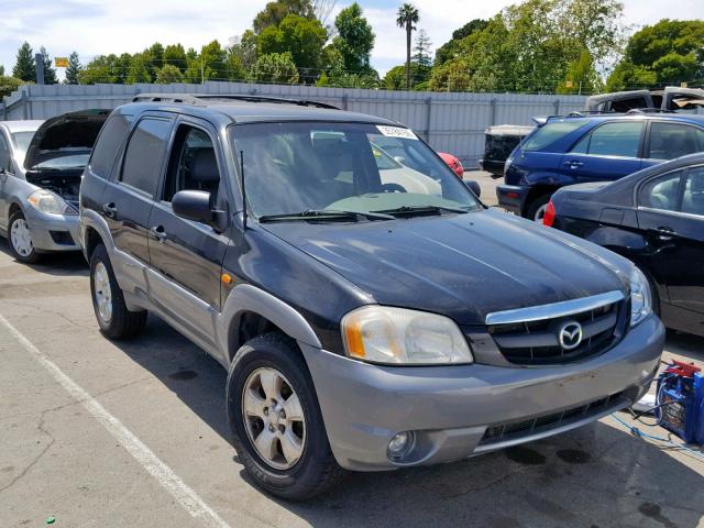 4F2YU08172KM65659 - 2002 MAZDA TRIBUTE LX BLACK photo 1