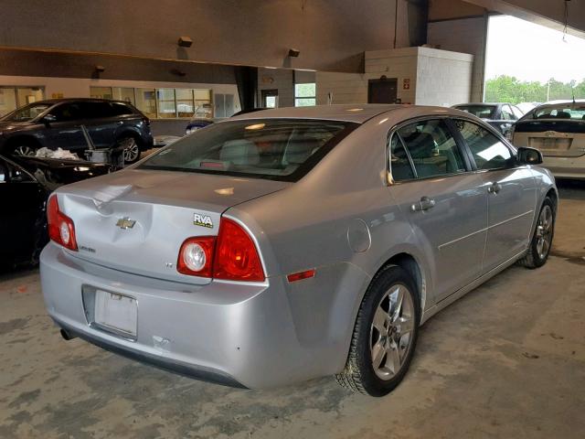 1G1ZH57B694198764 - 2009 CHEVROLET MALIBU 1LT 银色 照片 4