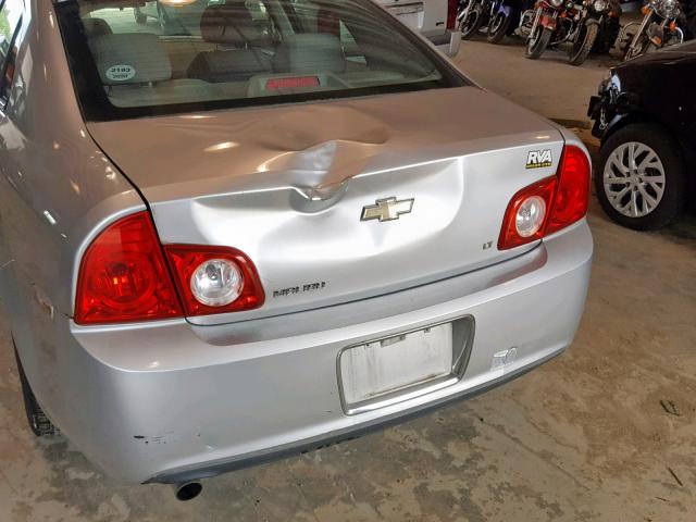 1G1ZH57B694198764 - 2009 CHEVROLET MALIBU 1LT 银色 照片 9