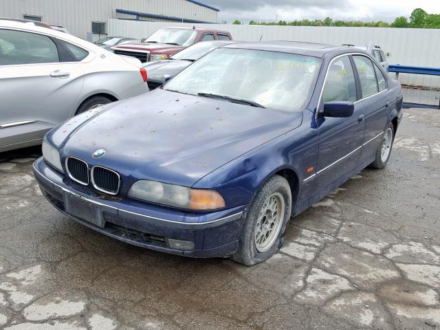 WBADD6321WGT95485 - 1998 BMW 528 I AUTO BLUE photo 2