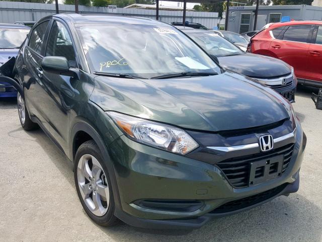 3CZRU5H37JG701276 - 2018 HONDA HR-V LX BLACK photo 1