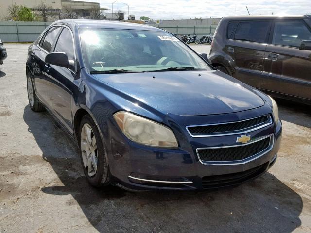 1G1ZB5EB4AF276519 - 2010 CHEVROLET MALIBU LS BLUE photo 1