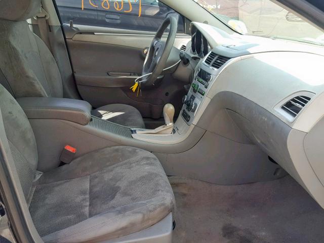 1G1ZB5EB4AF276519 - 2010 CHEVROLET MALIBU LS BLUE photo 5