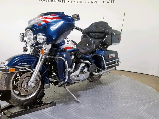 1HD1FCW1X1Y634003 - 2001 HARLEY-DAVIDSON FLHTCUI BLUE photo 4