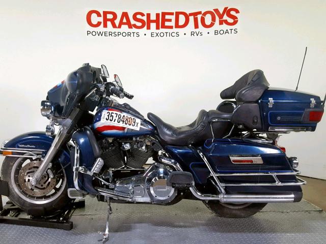 1HD1FCW1X1Y634003 - 2001 HARLEY-DAVIDSON FLHTCUI BLUE photo 5