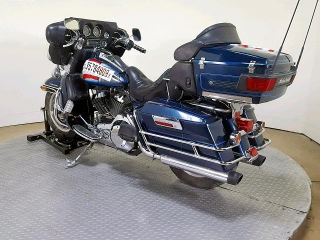 1HD1FCW1X1Y634003 - 2001 HARLEY-DAVIDSON FLHTCUI BLUE photo 6
