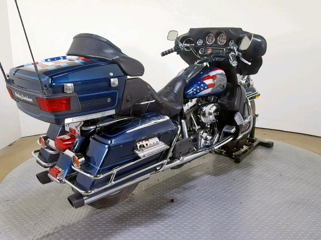 1HD1FCW1X1Y634003 - 2001 HARLEY-DAVIDSON FLHTCUI BLUE photo 8