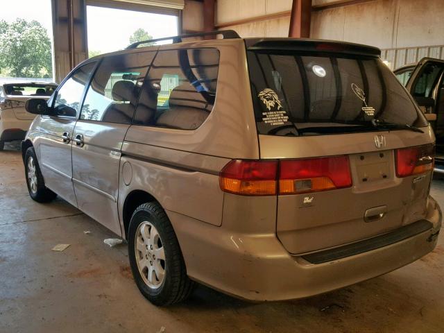 5FNRL18953B019835 - 2003 HONDA ODYSSEY EX TAN photo 3