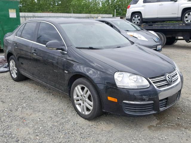 3VWCT71K96M058883 - 2006 VOLKSWAGEN JETTA TDI BLACK photo 1