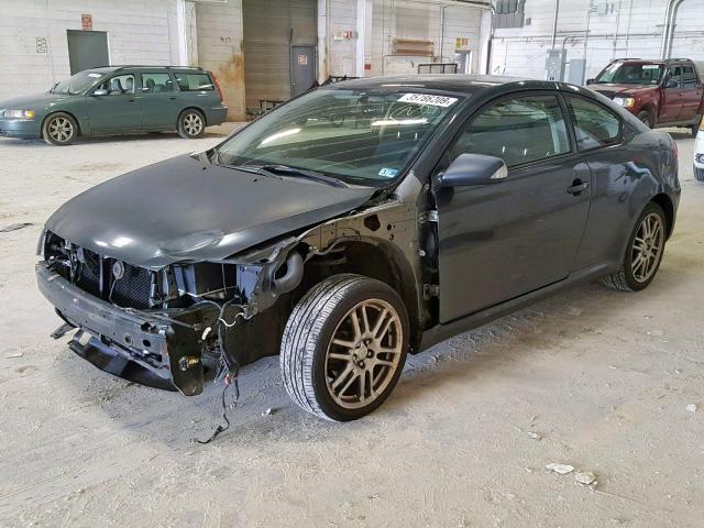 JTKDE177750030057 - 2005 TOYOTA SCION TC ნაცრისფერი ფოტო 2