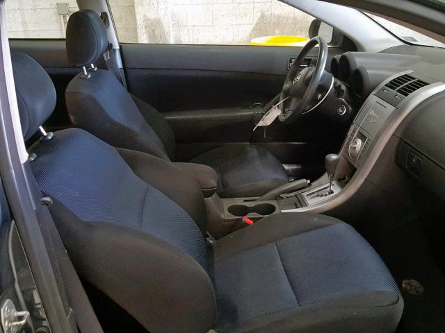 JTKDE177750030057 - 2005 TOYOTA SCION TC ნაცრისფერი ფოტო 5