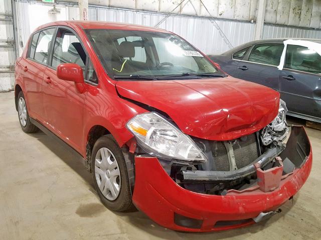 3N1BC1CP7BL378047 - 2011 NISSAN VERSA S RED photo 1