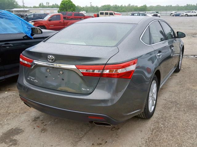 4T1BK1EB5DU014747 - 2013 TOYOTA AVALON BAS GREEN photo 4