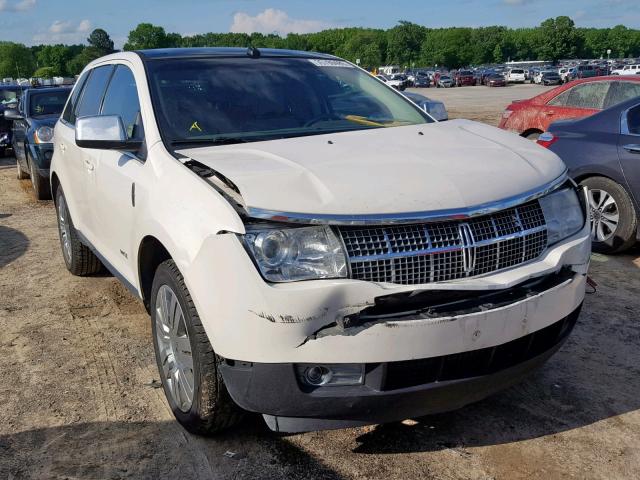 2LMDU68C08BJ20530 - 2008 LINCOLN MKX WHITE photo 1