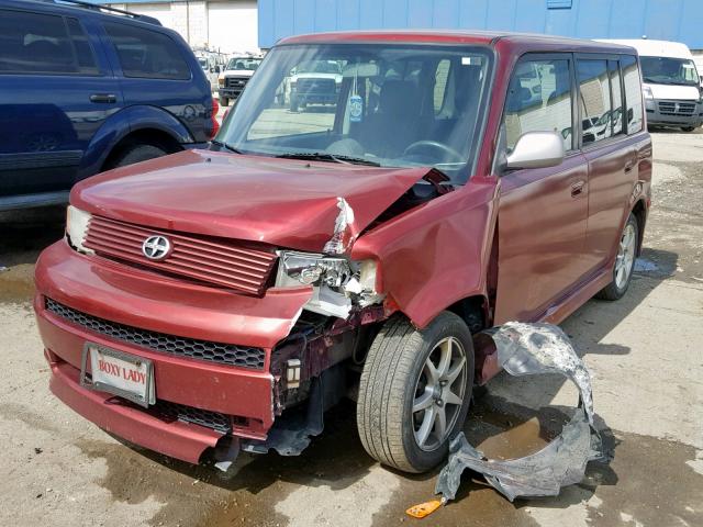 JTLKT324864085533 - 2006 TOYOTA SCION XB 红色 照片 2