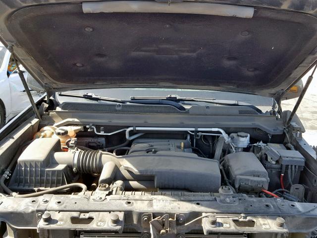 1GCHSBEA6F1148585 - 2015 CHEVROLET COLORADO L BLACK photo 7