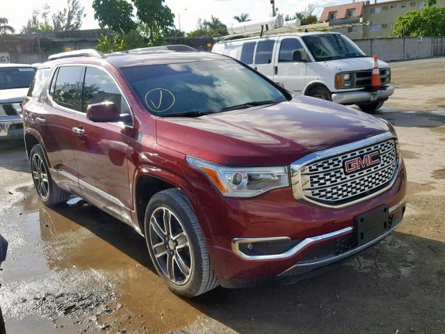 1GKKNXLSXHZ311009 - 2017 GMC ACADIA DEN RED photo 1