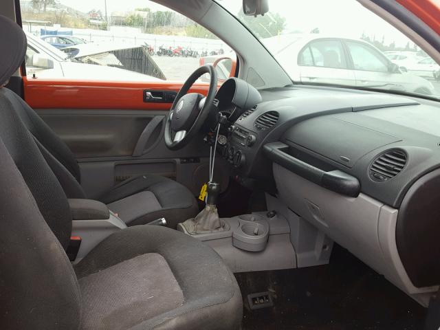 3VWCK21CX3M435537 - 2003 VOLKSWAGEN NEW BEETLE Narıncı foto 5